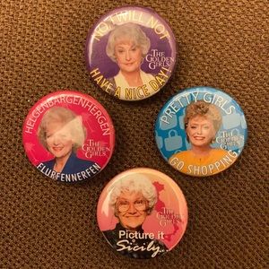 ⚜️The Golden Girls “Quotes” Pin Bundle!